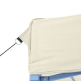 Inklapbare Partytent 3x4m Staal Crème - 34% Korting!