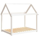 Hondenmand Grenenhout Wit 111x80x100 cm - 54% Korting