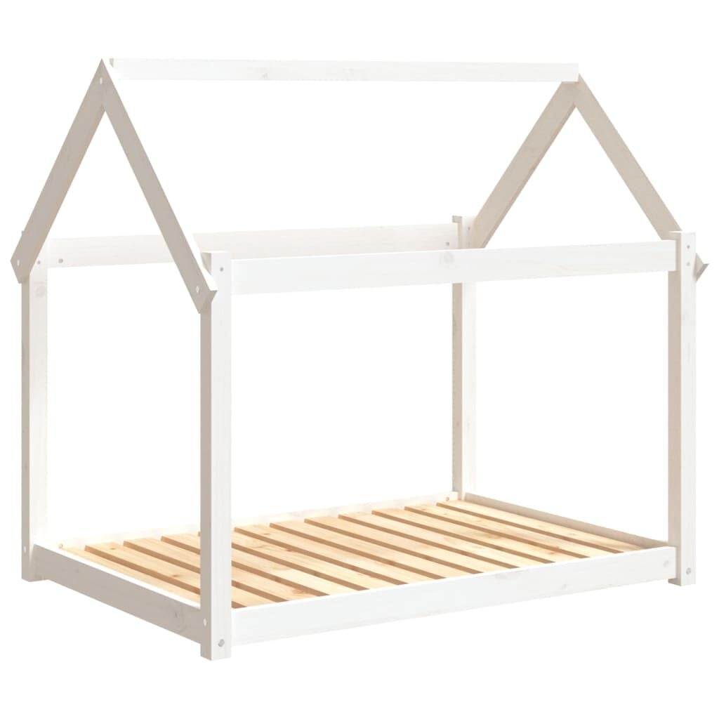 Hondenmand Grenenhout Wit 111x80x100 cm - 54% Korting