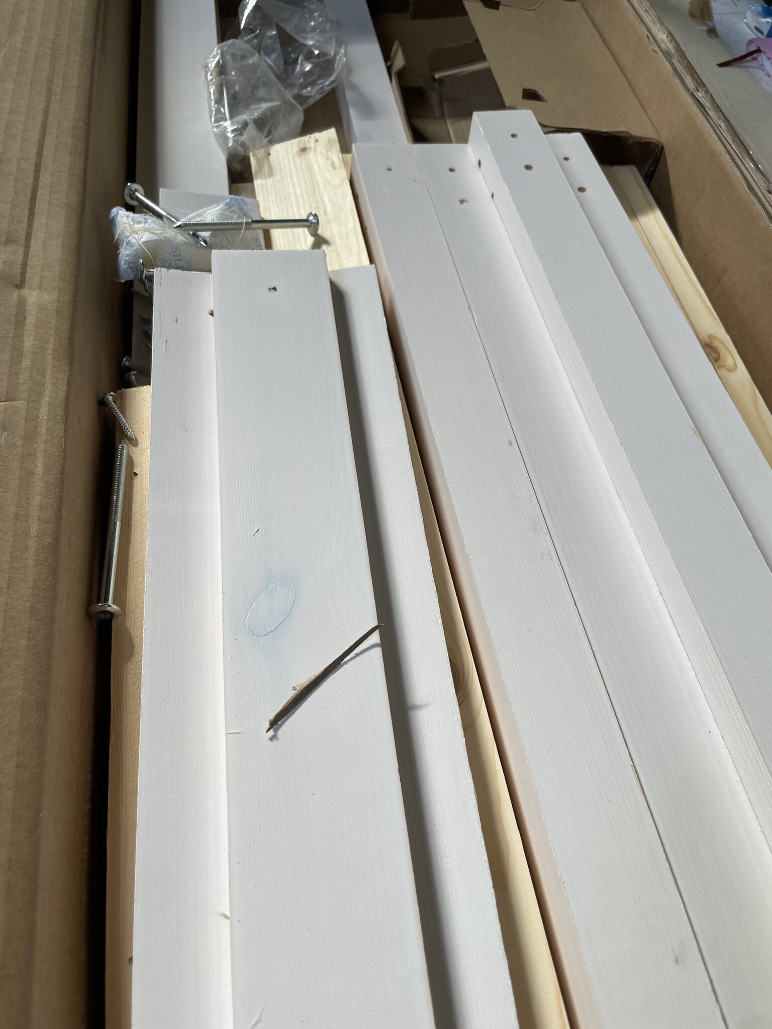 Hondenmand Grenenhout Wit 111x80x100 cm - 54% Korting