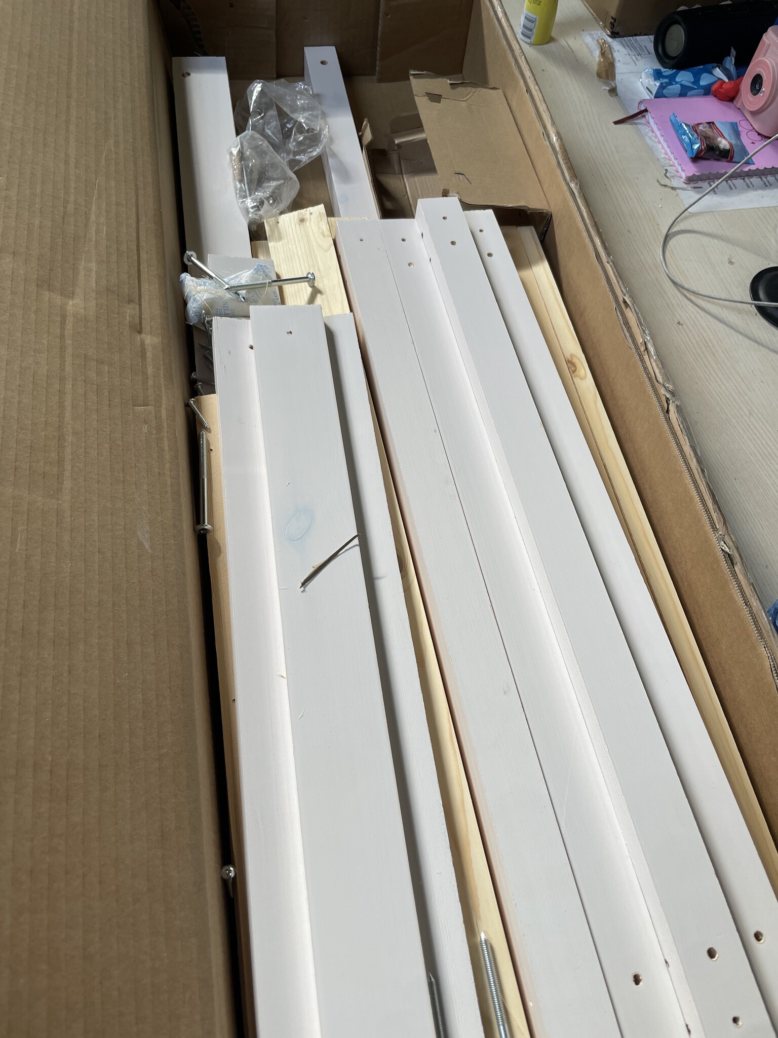 Hondenmand Grenenhout Wit 111x80x100 cm - 54% Korting