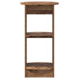 vidaXL Bijzetkast Oudhout 40 x 40 x 75 cm Geconstrueerd hout