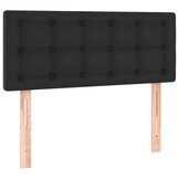 vidaXL Hoofdbord 100x5x78/88 cm kunstleer zwart