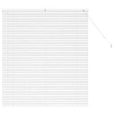 vidaXL Venetiaanse jaloezie Wit 130 x 115 cm 25 mm Aluminium