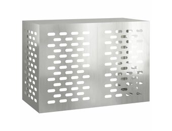vidaXL Airconditioner hoes zilver 100 x 50 x 70 cm