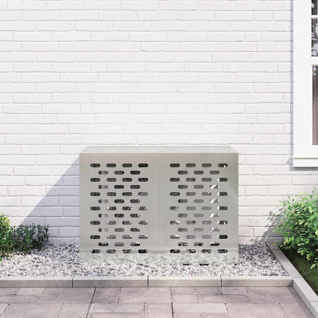 vidaXL Airconditioner hoes zilver 100 x 50 x 70 cm