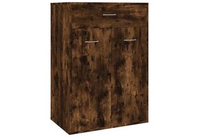 VidaXL Schoenenkast Gerookt Eikenhout - 34% Korting!