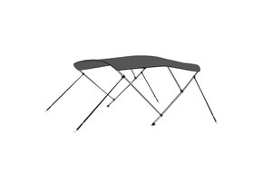 VidaXL Biminitop Bootluifel 183x180x137 cm Antraciet - 35% Korting