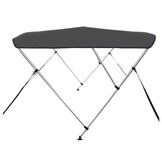 vidaXL Biminitop 3-boogs 183x180x137 cm antracietkleurig
