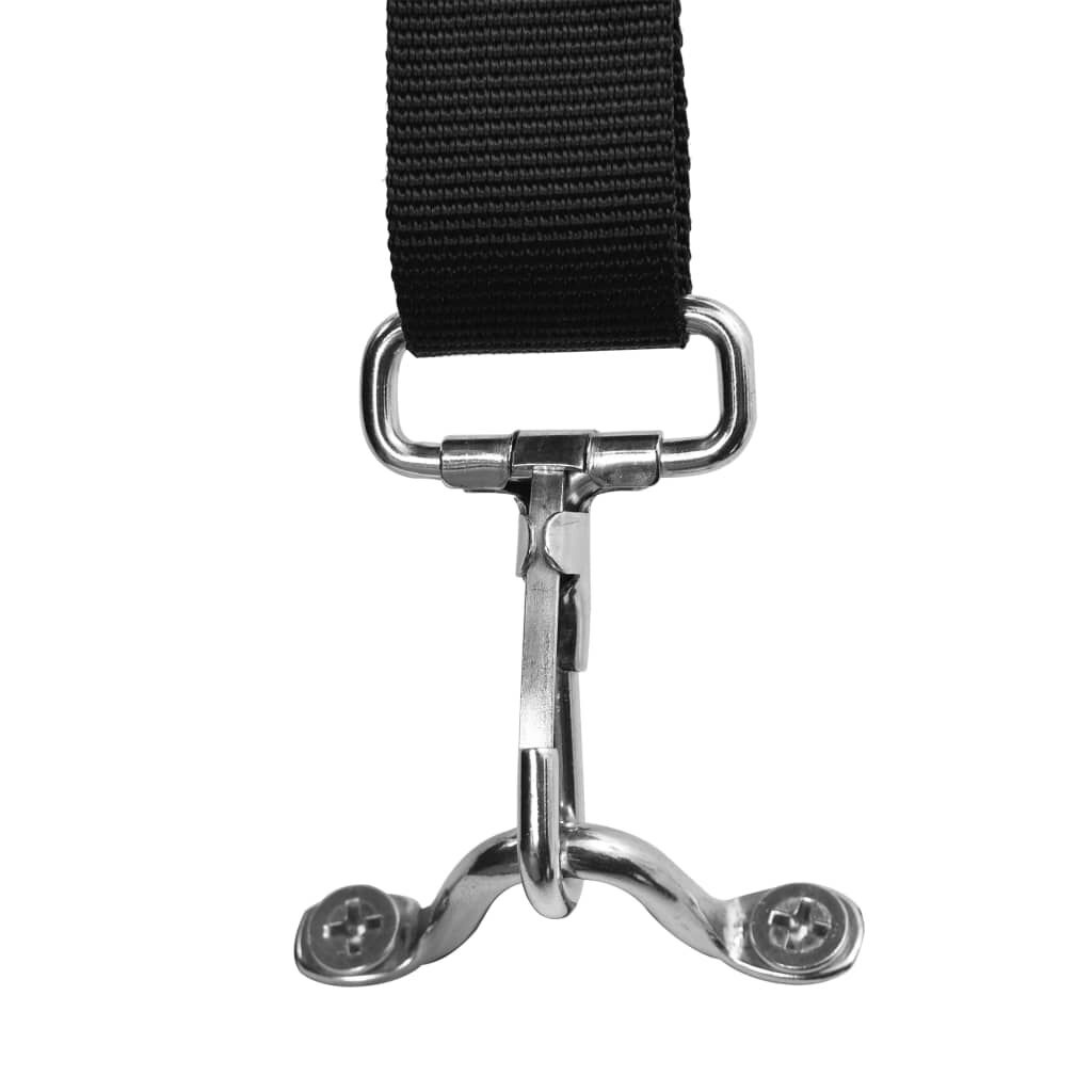 vidaXL Biminitop 3-boogs 183x180x137 cm antracietkleurig