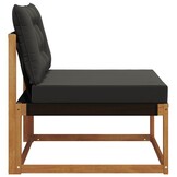 vidaXL Buiten Midden Sofa Massief Acaciahout Naturel