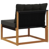 vidaXL Buiten Midden Sofa Massief Acaciahout Naturel