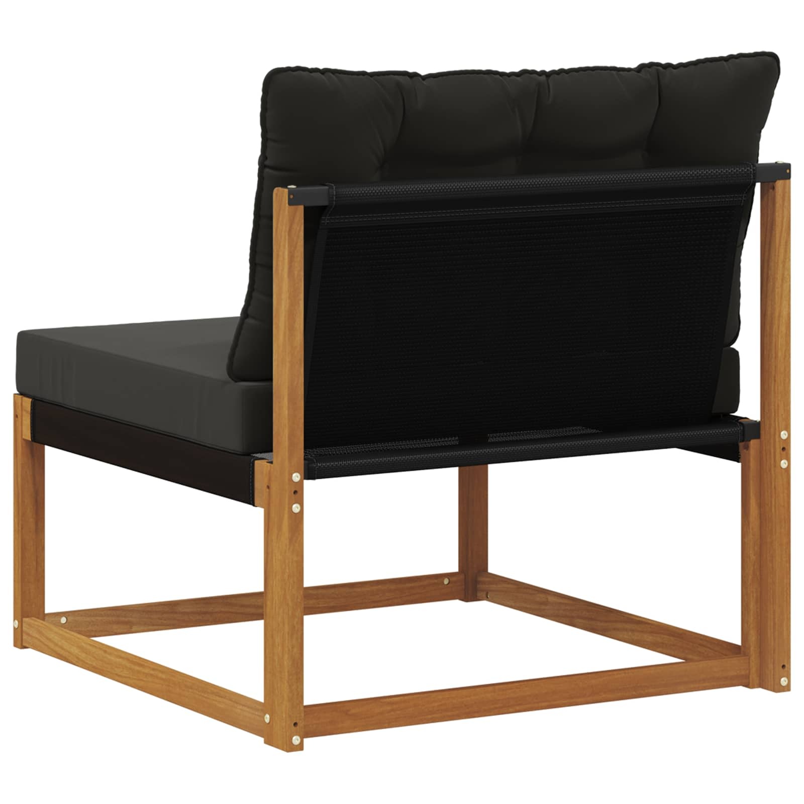 vidaXL Buiten Midden Sofa Massief Acaciahout Naturel