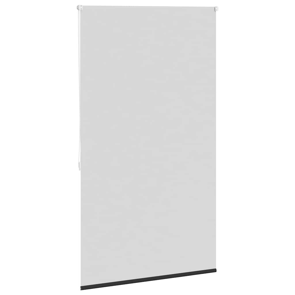 vidaXL Rolgordijn verduisterend 124,4 x 175 cm stofbreedte 120 cm zwart