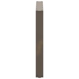 vidaXL Eettafelpoten 2 st U-vormig 80x(72-73) cm staal naturel