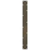 vidaXL Eettafelpoten 2 st U-vormig 80x(72-73) cm staal naturel