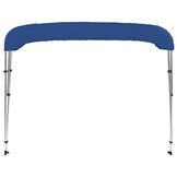 vidaXL Biminitop 3-boogs 183x180x137 cm blauw