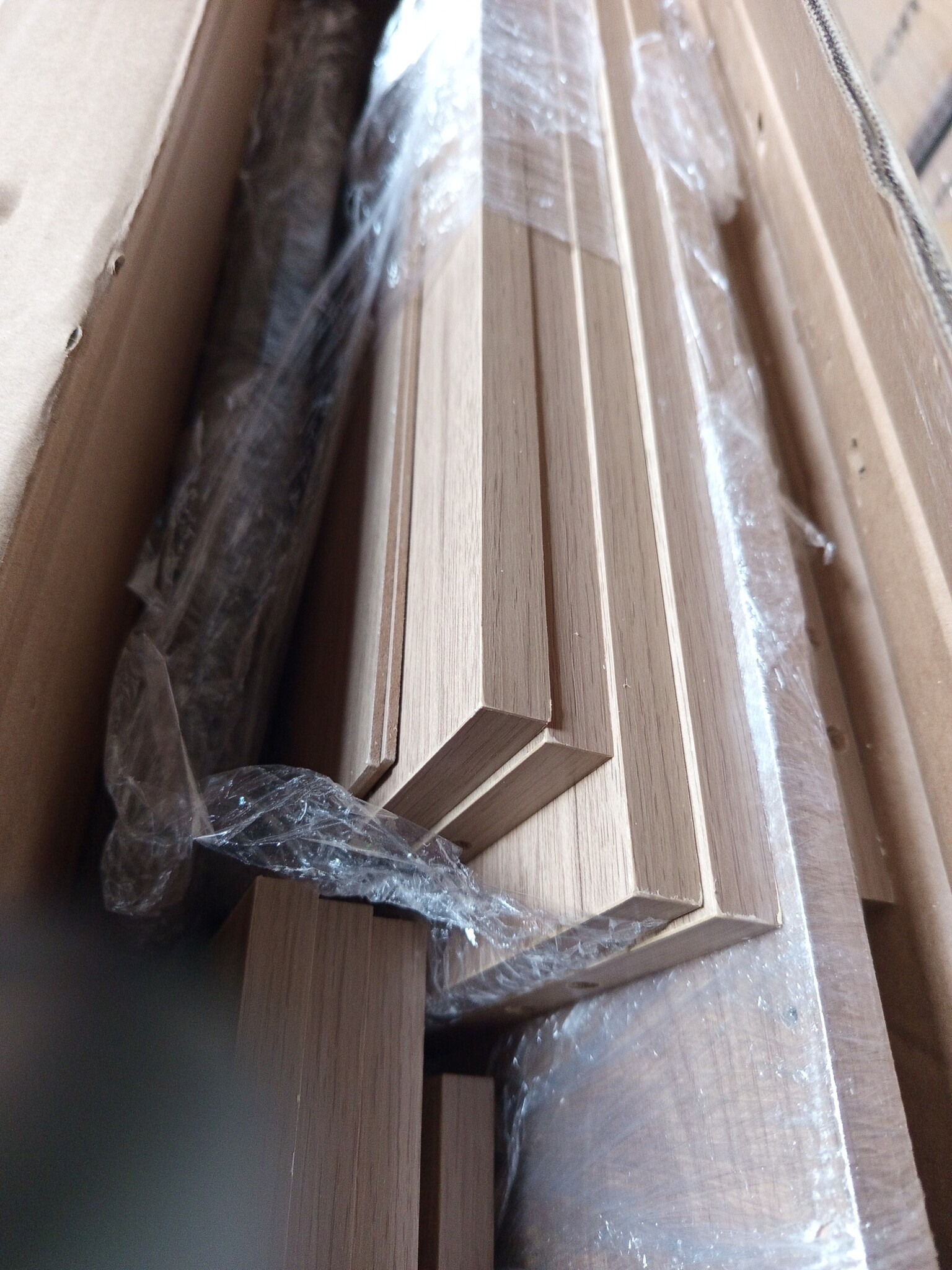 vidaXL Badkamerkast 30x30x190 cm bewerkt hout artisanaal eikenkleurig