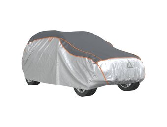 vidaXL Autohoes voor SUV hagelbescherming XL zilverkleurig en grijs