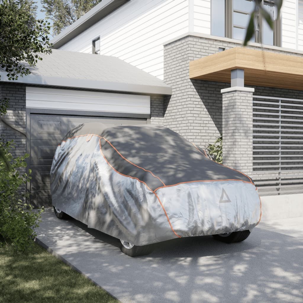 vidaXL Autohoes voor SUV hagelbescherming XL zilverkleurig en grijs