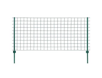 vidaXL Euro hek 20x1 m staal groen
