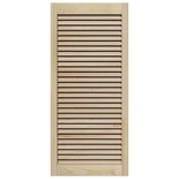 vidaXL Kastdeur Naturel 110 x 49,5 cm Massief grenenhout