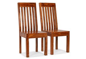 Eetkamerstoelen Hout (2 stuks) met Korting