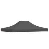vidaXL Partytentdak 270 g/m² 4x3 m antraciet