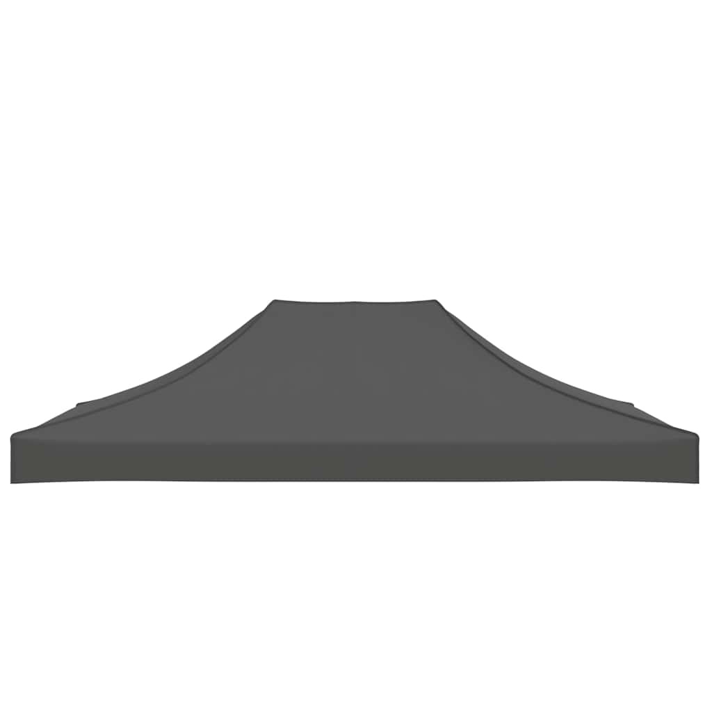 vidaXL Partytentdak 270 g/m² 4x3 m antraciet