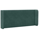 vidaXL Hoofdbord oor Groen Fluweel