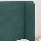 vidaXL Hoofdbord oor Groen Fluweel