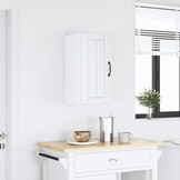 vidaXL Keukenbovenkast Lucca bewerkt hout wit