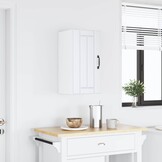 vidaXL Keukenbovenkast Lucca bewerkt hout wit
