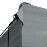 vidaXL Vouwtent pop-up met 4 zijwanden 3x4,5 m antraciet