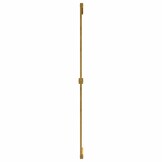 vidaXL Schuifdeur CORONA 80 x 210 cm Massief grenenhout HoningBruin