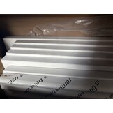 vidaXL Wand Gemonteerde Badkamerkast Wit 33 x 34,5 x 160 cm