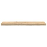 vidaXL Vensterbanken 2 st onbehandeld 110x30x2 cm massief eikenhout