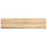 vidaXL Vensterbanken 2 st onbehandeld 110x30x2 cm massief eikenhout