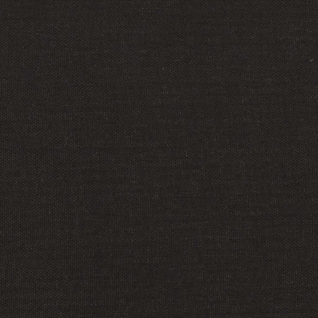 vidaXL Voetenbank 45x29,5x35 cm stof en kunstleer zwart