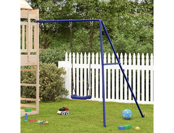vidaXL Schommel 194x185x188 cm blauw polypropeen