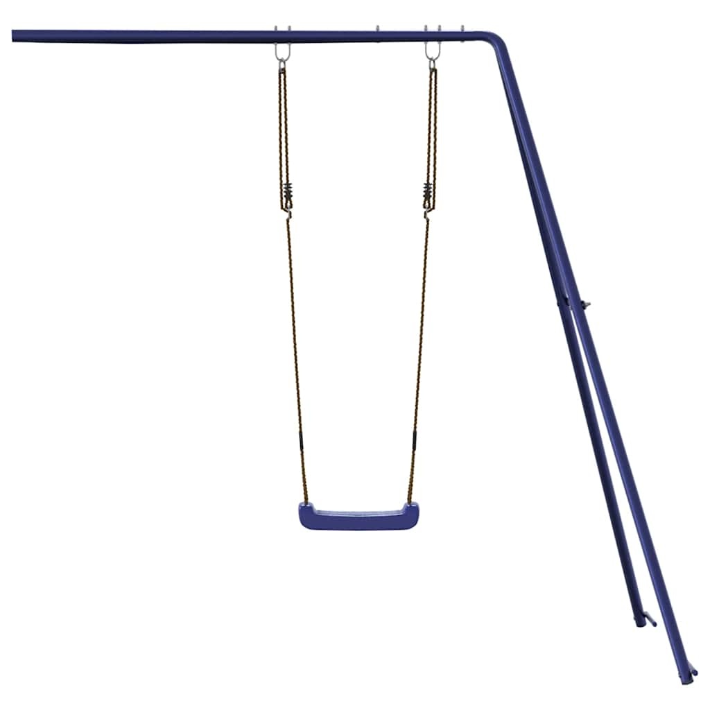 vidaXL Schommel 194x185x188 cm blauw polypropeen