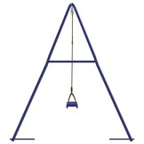 vidaXL Schommel 194x185x188 cm blauw polypropeen