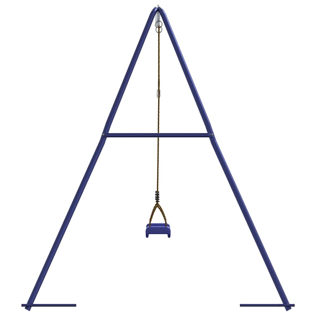vidaXL Schommel 194x185x188 cm blauw polypropeen