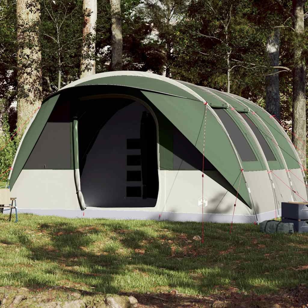 vidaXL Tunneltent 7-persoons waterdicht groen