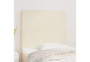 Hoofdbord Crème Kunstleer 90x118/128 cm - 33% Korting