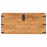 vidaXL Kist 90x40x40 cm massief acaciahout