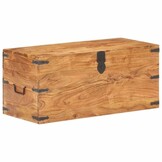 vidaXL Kist 90x40x40 cm massief acaciahout