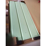 vidaXL Plantenbak Pastelgroen 100 x 50 x 45 cm Gegalvaniseerd staal