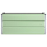 vidaXL Plantenbak Pastelgroen 100 x 50 x 45 cm Gegalvaniseerd staal