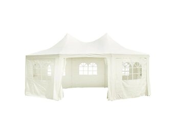 vidaXL Openlucht bruiloft partytent cover